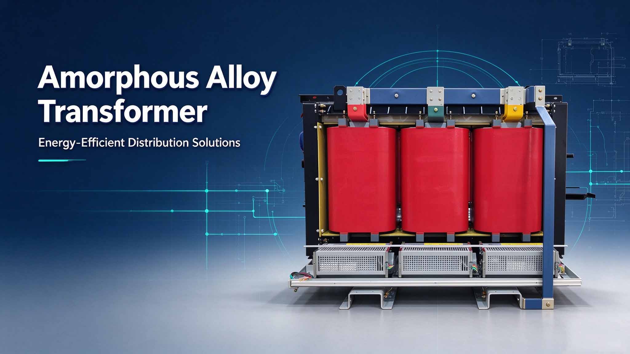 amorphous alloy transformer трансформатор из аморфного сплава