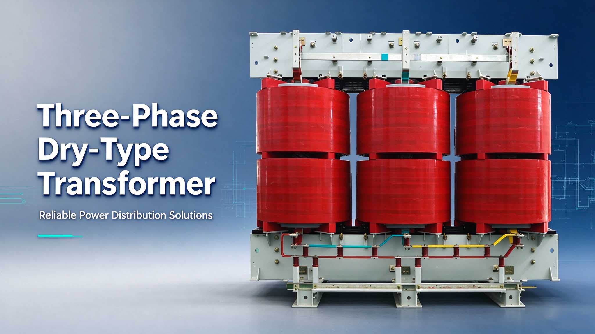 three phase dry type transformer трехфазный трансформатор сухого типа