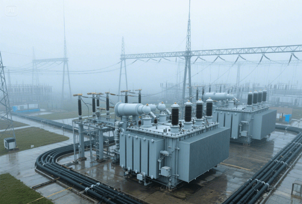 Силовая сетка и трансформатор