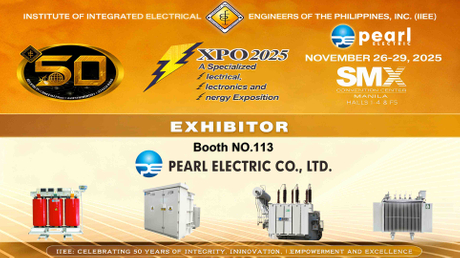 Pearl Electric booth at the 50th Philippines IIEE Transformer Exhibition in Manila.jpg